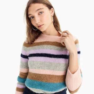 J Crew Point Sur Alpaca Wool Blend Sweater